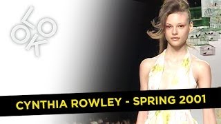 Cynthia Rowley Spring 2001 Fashion Flashback [upl. by Ruthe470]