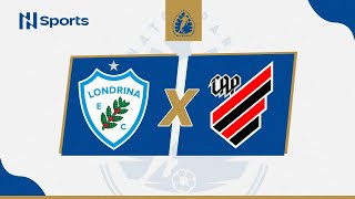 Campeonato Paranaense 2024 Londrina x Athletico  8ª Rodada  AO VIVO  COM IMAGENS [upl. by Akirderf]