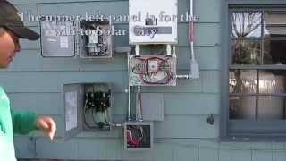 How to Turn on a Solar System Installed by SolarCity CB99videos tesla solarinstalls [upl. by Rramo]