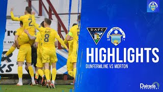 Dunfermline Athletic vs Greenock Morton  cinch Championship  Match Highlights [upl. by Izy]