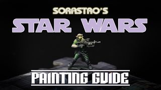 Star Wars Imperial Assault Painting Guide Ep29 Saska Teft [upl. by Aidam]