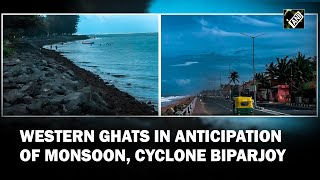 Western Ghats in anticipation of Monsoon Cyclone Biparjoy [upl. by Aivart269]