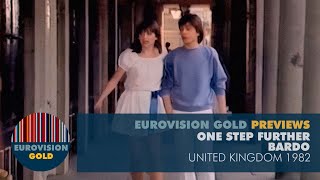 ONE STEP FURTHER – BARDO United Kingdom 1982 – Eurovision OLD Previews HD [upl. by Clift]