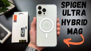 Spigen Ultra Hybrid Mag Case 🔥iPhone 13 Pro Max  BEST Clear Case [upl. by Kafka420]