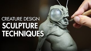 Creature Design Part 1  Sculpture Techniques with Jordu Schell  PREVIEW [upl. by Tsnre]