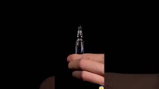 Opening The Ampoule shorts satisfying experiment relaxing asmr [upl. by Ahsyla]