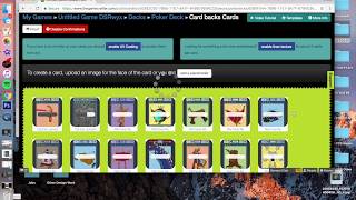 How To Make a Trading Card Game Using Thegamecraftercom [upl. by Tifanie]