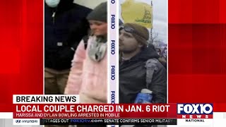 Local couple charged in January 6 riot [upl. by Walliw]