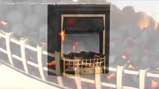 Dimplex Cheriton Electric Fire  Dimplex CHT20 Cheriton Freestanding Optiflame Electric Fire Review [upl. by Kcirrad674]