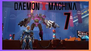 Daemon X Machina Nintendo Switch Gameplay Aliados Poderosos y Desafíos Extremos [upl. by Peria205]