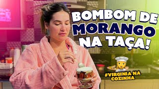 COMO FAZER UMA DELICIOSA SOBREMESA DE MORANGO FÁCIL [upl. by Ferrel]