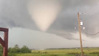 Powerful Tornado Forms in Waywayseecappo Manitoba [upl. by Staal]