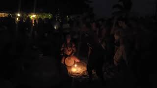 Drumming Circle Koh Phangan Every Friday Zen Beach [upl. by Ardnat]