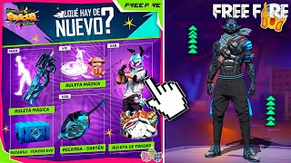 🤩 Agenda Semanal de FREE FIRE RULETA MAGICA los conejos texturas y RULETA DE TOKENS [upl. by Ellatsyrc]