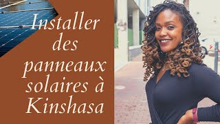 Ils vendent installent et entretiennent vos panneaux solaires au Congo Kinshasa [upl. by Okiman218]