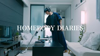 自宅にいながら充実した1日に｜横浜で買い物、家事、筋トレ｜Homebody Diaries [upl. by Haneehs90]