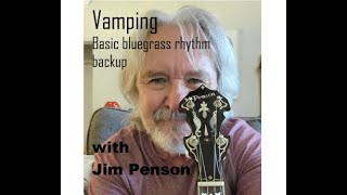 Vamping  bluegrass banjo rhythmbackup [upl. by Tish]