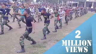 Unarmed Combat Training BNCC  Bangladesh National Cadet Corps  Mehedi Hasan Alamin [upl. by Danika839]