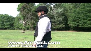 Hit Air Equestrian Airbag the New Advantage model [upl. by Sucramej]