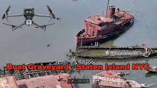 Ship Graveyard Staten Island NYC [upl. by Wolsky]