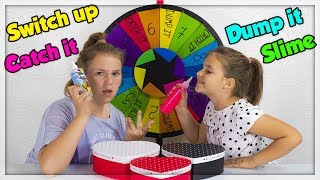 MYSTERY WHEEL OF SLIME CHALLENGE  ROUE DE LA FORTUNE CHALLENGE fr  français [upl. by Assiluj246]