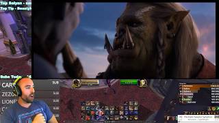 Bajheera  quotOLD SOLDIERquot Saurfang Cinematic Live Reaction  WoW Battle for Azeroth [upl. by Annawad]