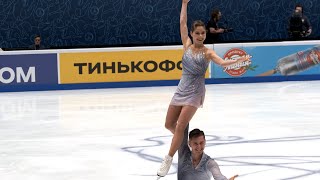 Mishina  Galliamov  Rus Nats 2022  FS  Мишина  Галлямов  ЧР  ПП  25122021 [upl. by Atwahs709]