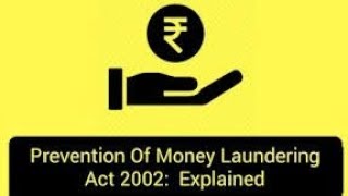 Prevention Of Money Laundering Act 2002 IP Exam [upl. by Rafa]