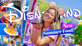 Disneyland NEW Summer Food Has Arrived With A HUGE BBQ Footlong And More Disneyland Food Guide 2022 [upl. by Kegan969]