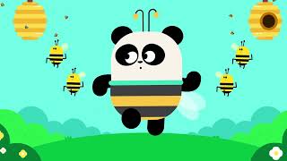 BEES BUZZ CHANT 🐝🎶 Alliteration Songs for kids  Lingokids [upl. by Meave]