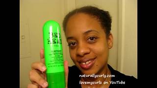 The Experience  Bed Head TIGI Product Review [upl. by Pulchia]