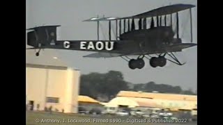 Vickers Vimy  Emergency declared RAF Fairford 1996 [upl. by Augustin406]