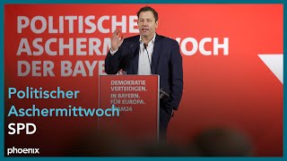 Politischer Aschermittwoch der SPD am 140224 [upl. by Nautna]