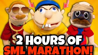 2 HOURS OF SML MARATHON FUNNIEST OF JEFFY amp JUNIOR [upl. by Ellehsad418]