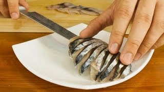 Mackerel Sashimi Made From Whole Fish [upl. by Digdirb93]