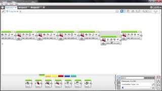 Getting Started Programming The LEGO Mindstorms EV3 Motor Blocks [upl. by Cottle]