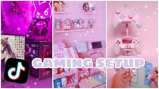 kawaii gaming setup tiktok compilation [upl. by Akram]