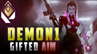 DEMON1  GIFTED AIM  VALORANT MONTAGE HIGHLIGHTS [upl. by Trebreh]