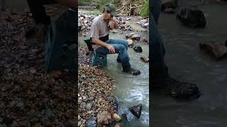 Bent Fork Prospecting Live WLee gold goldmining goldpanning goldprospecting [upl. by Sherard268]