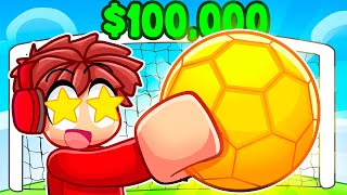 Spending 100000 in Roblox Soccer [upl. by Thorpe]