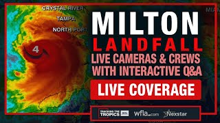 MILTON DAMAGE COVERAGE Hurricane Slams Florida Millions in Power Outage  Live QampA  Camera Feeds [upl. by Troxell]