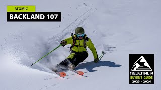 Atomic Backland 107  NeveItalia  Ski Test  20232024 [upl. by Darreg]