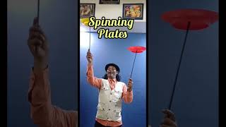 Spinning Plates magic patilmagic jugglingtricks jugglingplates patilmagicshop jugglingtricks [upl. by Aihtnys818]