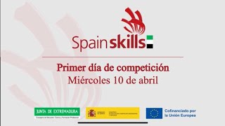 Día 1 de competición en Spainskills 2024 [upl. by Nelo]