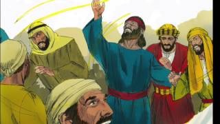 Childrens Daily Bible Story Saul Becomes King April 20 2FishTalks [upl. by Enileda]