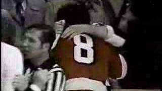 Dave quotTigerquot Williams Dave Schultz linebrawl [upl. by Olaznog178]