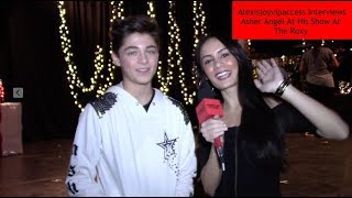 Andi Macks Asher Angel Talks New Music amp Does A Speed Round  Interview With Alexisjoyvipaccess [upl. by Kaylee41]