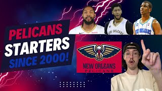 Pelicans Starting Lineups Since 2000 Can I get 75 Giveaway Series pt2 [upl. by Ednew206]