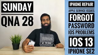 Sunday QnA no 28 AskNabeel  Apple India Service  iOS 13  ios repair  iPhone SE2 [upl. by Lawton]