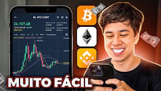 COMO COMPRAR CRIPTOMOEDAS PELO CELULAR APLICATIVO BINANCE AULA COMPLETA [upl. by Nunes]